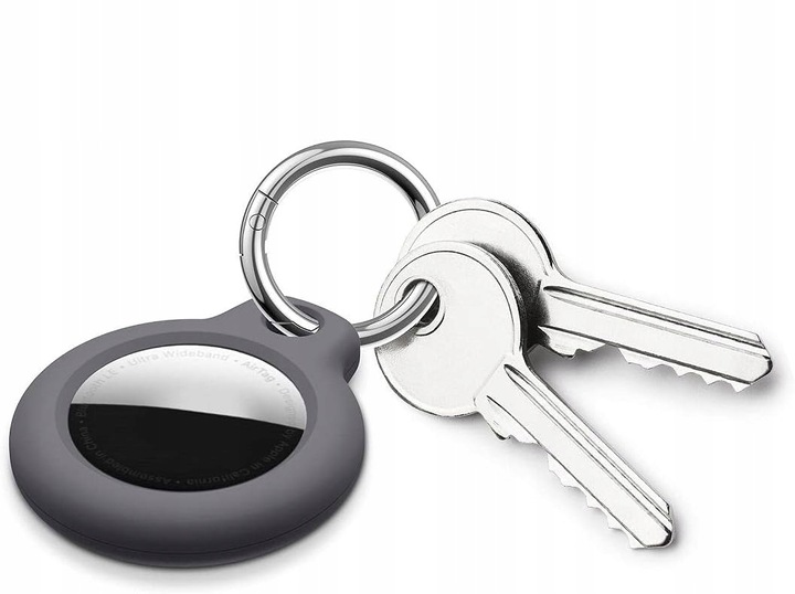 5X ETUI COVER WZMACNIANE NA LOKALIZATOR BRELOCZEK DO APPLE AIRTAG - CZARNY