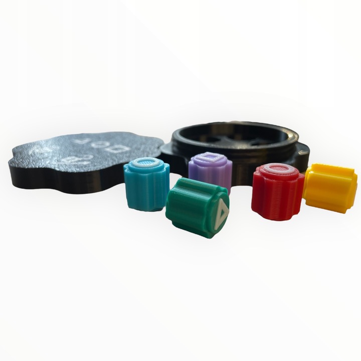 Kości do gry GONGGI gongi DOCIĄŻONE squid game pudełko kostki dzień dziecka