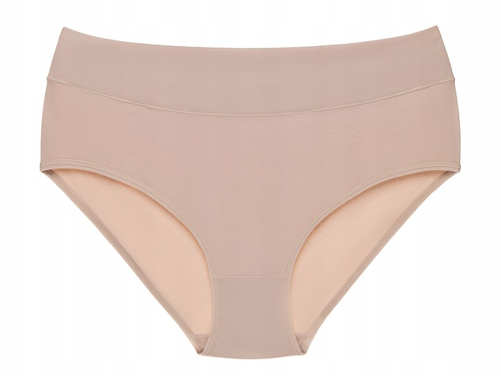 4x Majtki bawełniane figi damskie wysoki stan duże rozmiary size plus