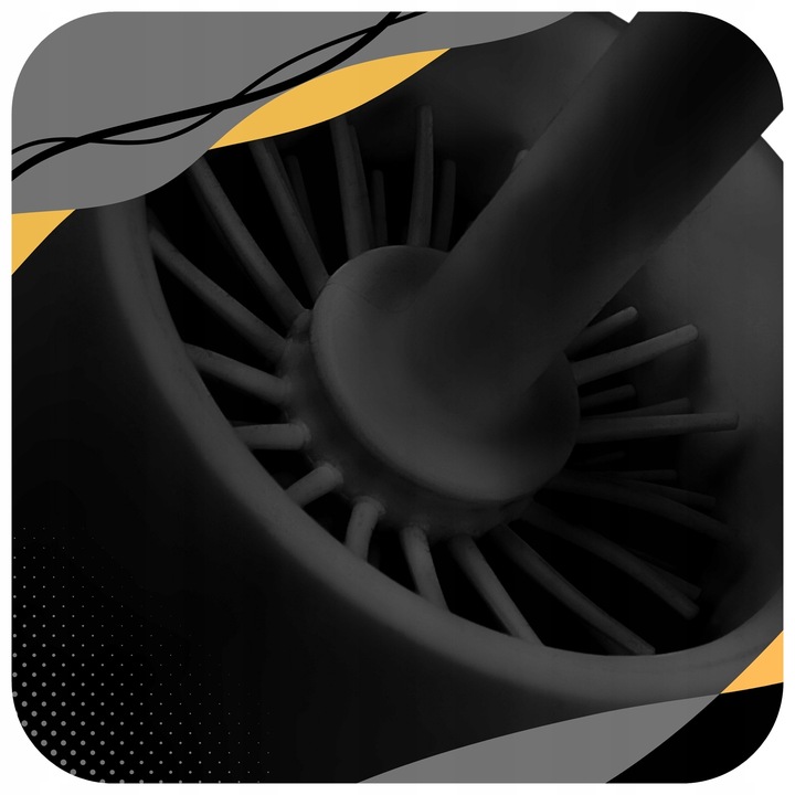 SZCZOTKA DO WC SILIKONOWA TOALETOWA DO ŁAZIENKI TOALETY CZARNA +