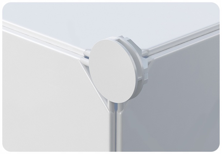 SZAFA MODUŁOWA GARDEROBA SZAFKA REGAŁ PÓŁKA BIAŁA NA UBRANIA POJEMNA