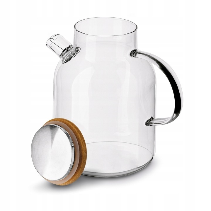 DZBANEK Szklany ze Spiralą Gorące i Zimne do HERBATY ZIÓŁ Tadar Nexo 1,8L