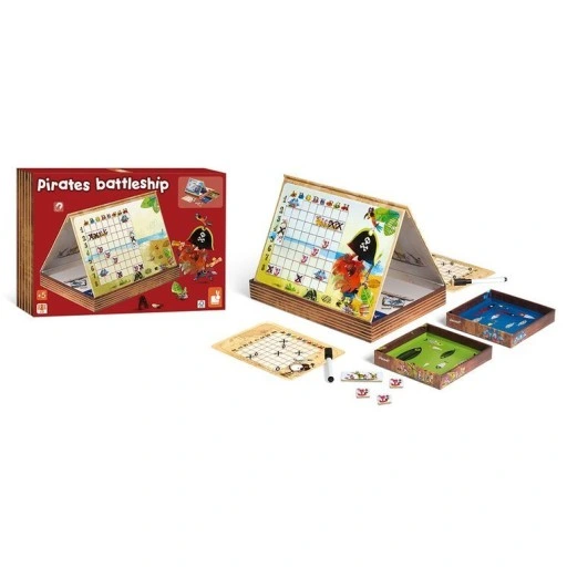 JANOD Gra magnetyczna Statki Pirat Battleship