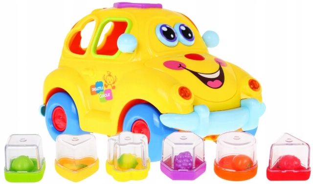 AUTO SORTER DLA NAJMŁODSZYCH KLOCKI + AUTKO 516