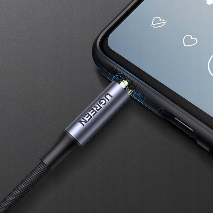 KABEL UGREEN MINI JACK 3.5mm DO MINIJACK 3.5mm PRZEWÓD AUDIO AUX 2M