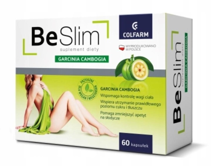 Colfarm BE SLIM garcinia cambogia 60 kapsułek