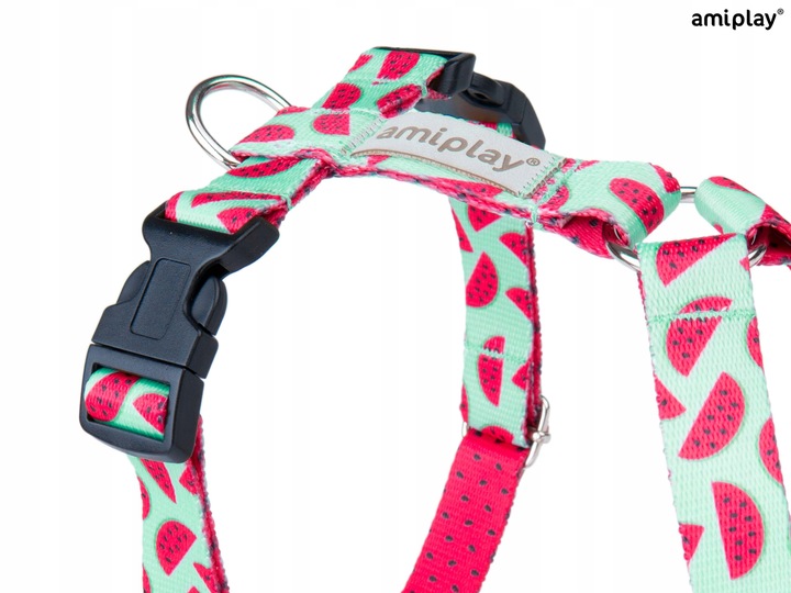 amiplay Szelki regulowane Guard BeHappy S Watermel