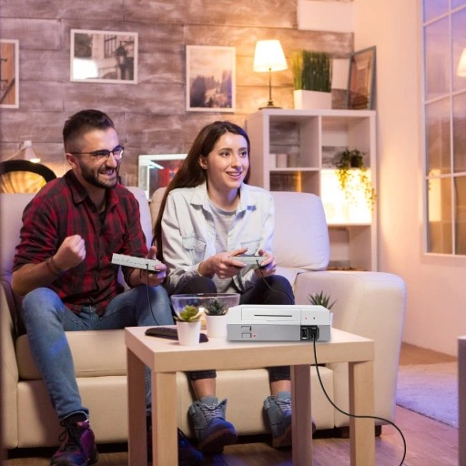 KONSOLA RETRO GRA TELEWIZYJNA 620 GIER TV AV + 2 PADY GIERKA GRY DUŻO