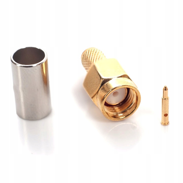 WTYK SMA ZACISKANY RG-58 / 5mm PTFE/Gold RADIORA