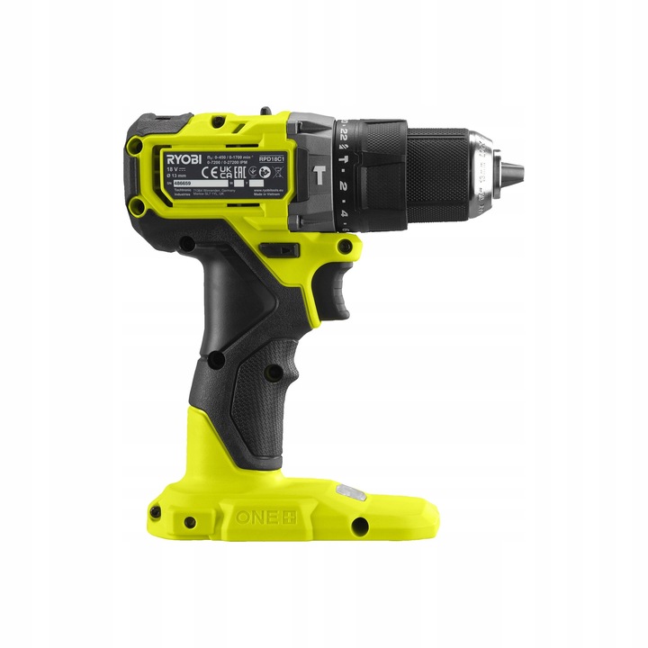 RYOBI RPD18C1-1C20G Bezszczotkowa wiertarko-wkrętarka 18V ONE+