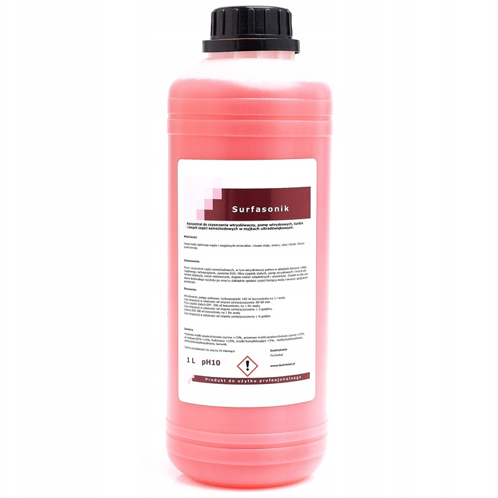 PŁYN DO MYJKI ULTRADŹWIĘKOWEJ 1L KONCENTRAT CZYSZCZĄCY MOCNY TECHREBAL