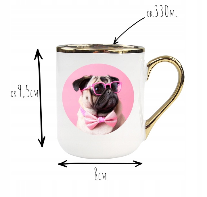 KUBEK Z TWOIM WŁASNYM NADRUKIEM FOTO ZDJĘCIEM NAPISEM LOGO NA PREZENT
