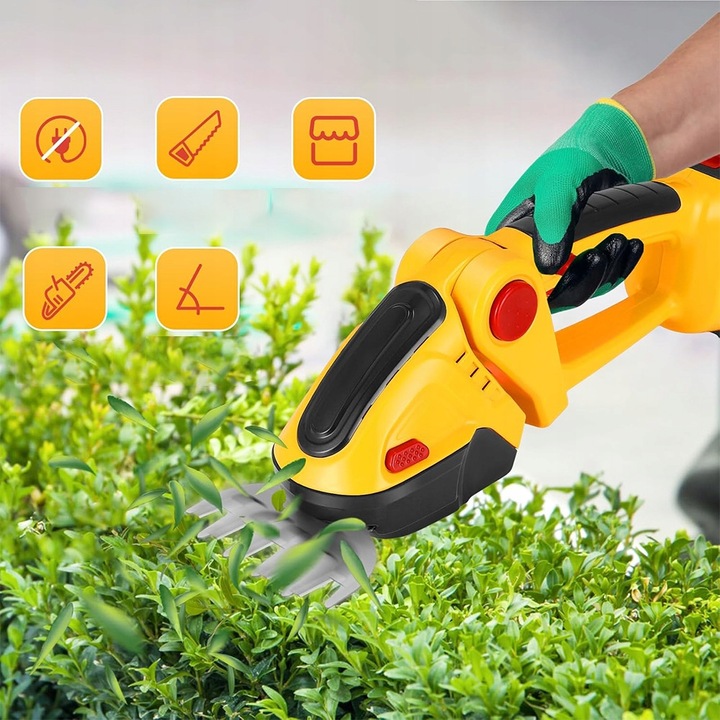 AKUMULATOROWE NOŻYCE TRAWY KRZEWÓW ŻYWOPŁOTU PRZENOŚNA RĘKOJEŚĆ MAŁE