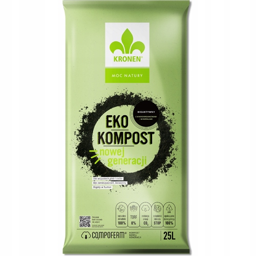 KRONEN CO2MPOFERM KOMPOST NOWA GENERACJA 25L