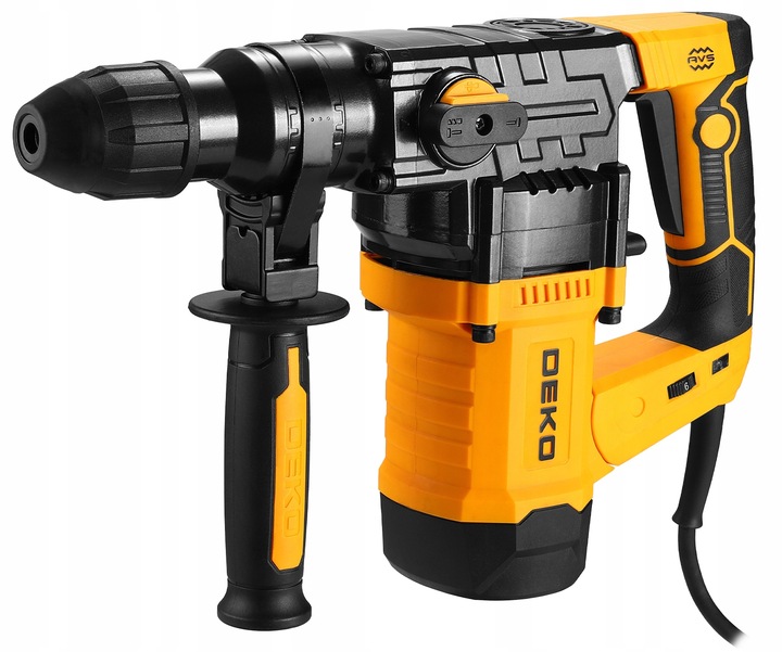 MŁOT UDAROWY OBROTOWY MŁOTOWIERTARKA SDS Plus 1500W REGULACJA OBROTÓW