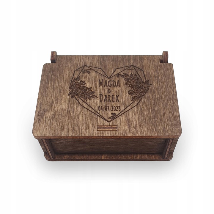 Pendrive 32gb3.0 + drewniane pudełko + GRAWER