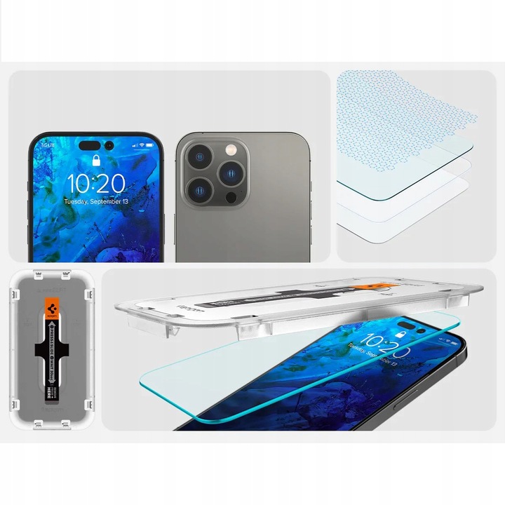 Szkło hartowane na ekran do iPhone 14 Pro, Spigen
