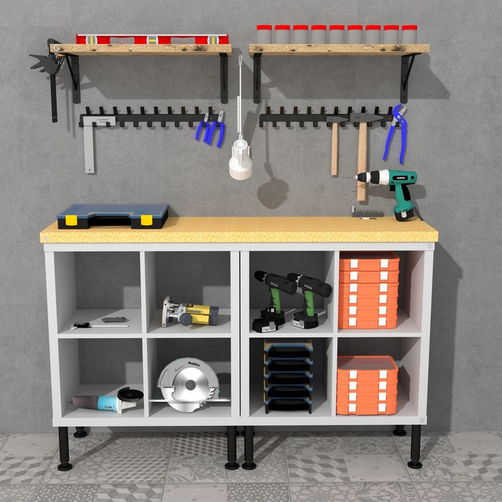 METALOWE NOGI DO ŁÓŻKA SZAFEK MEBLI REGULOWANE 178 - 300 mm CZARNE 4