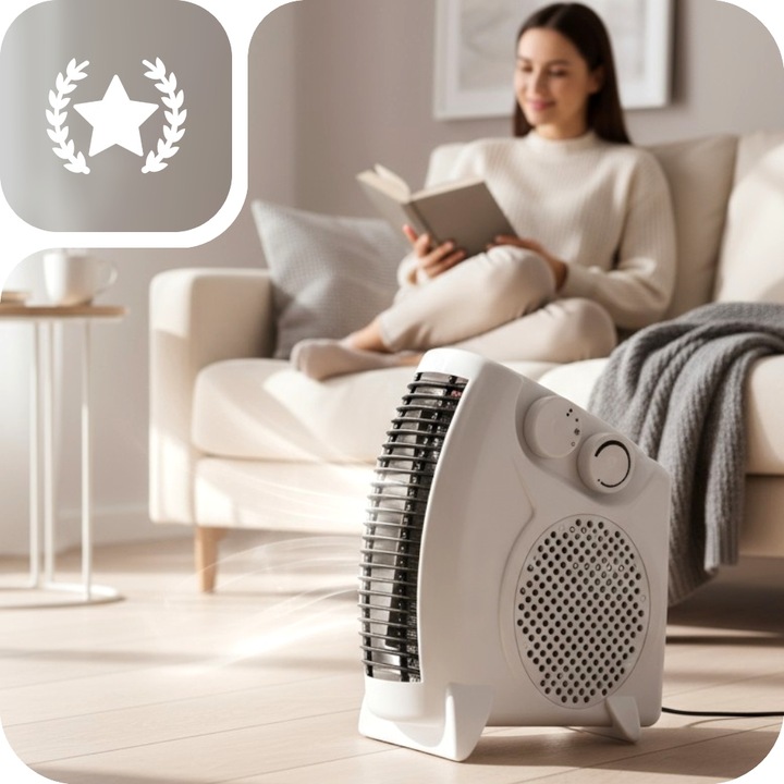 TERMOWENTYLATOR GRZEJNIK ELEKTRYCZNY 2000W FARELKA NAGRZEWACZ