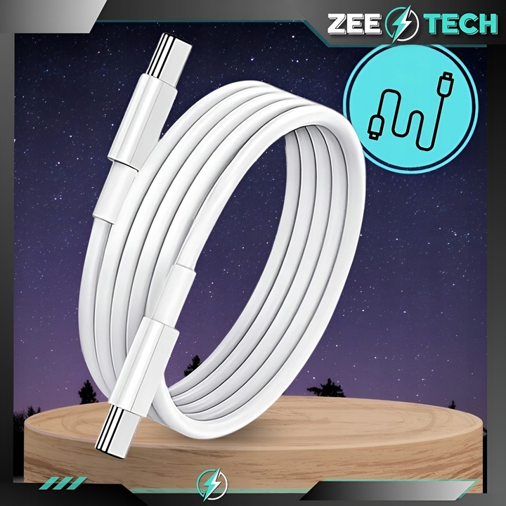 ŁADOWARKA SIECIOWA USB-C DO IPHONE 15 16 PRO MAX PLUS + KABEL USB-C 60W 1m