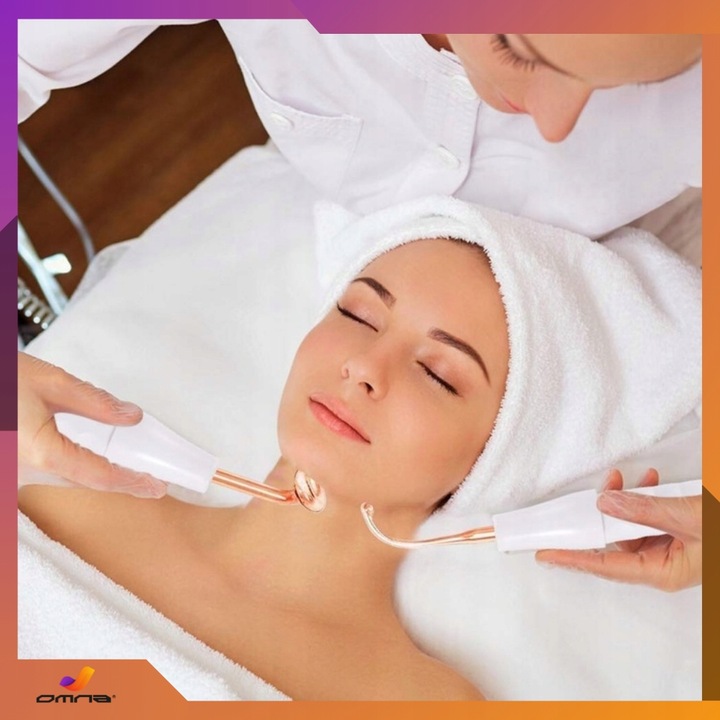 Urządzenie darsonval derma wand pro najmocniejszy LZ006A 4 elektrody peloty