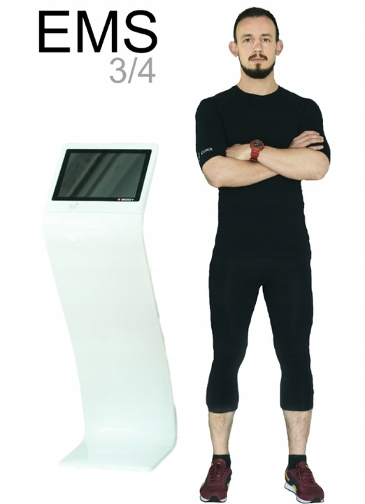 CUNA odzież męska do elektrostymulacji mięśni XL 3/4 - trening EMS