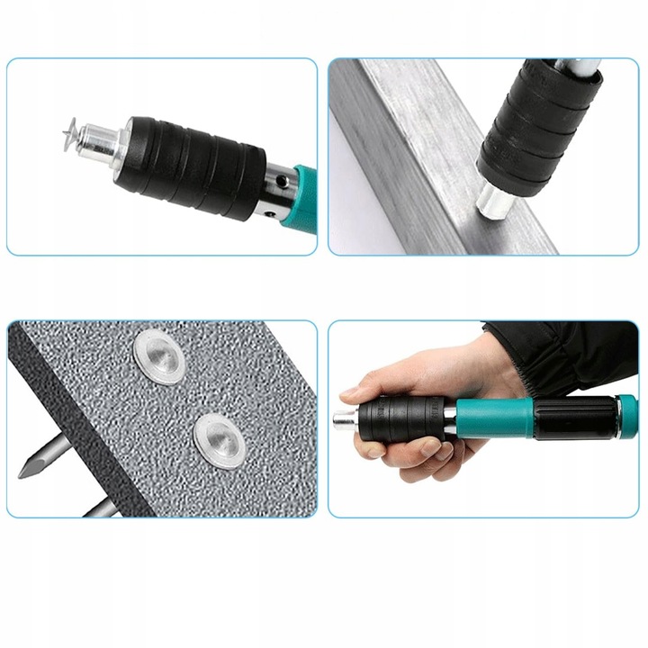 100x Gwoździe do pistoletu do betonu metalu drewna gwoździarki +