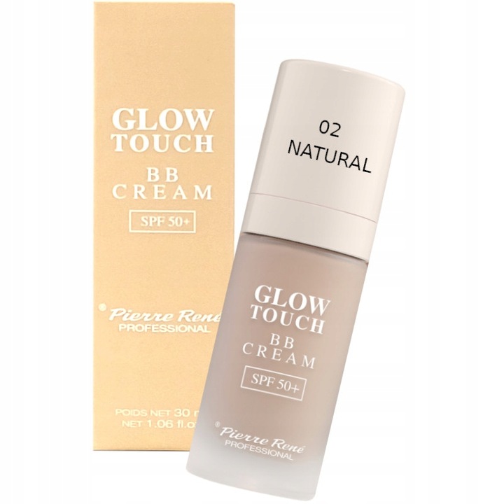 PIERRE RENE KREM BB GLOW TOUCH SPF 50+ 02 natural