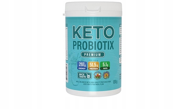 Keto Probiotyk Probiotix + GRATIS 120g ODCHUDZANIE, UTRATA WAGI, REDUKCJA