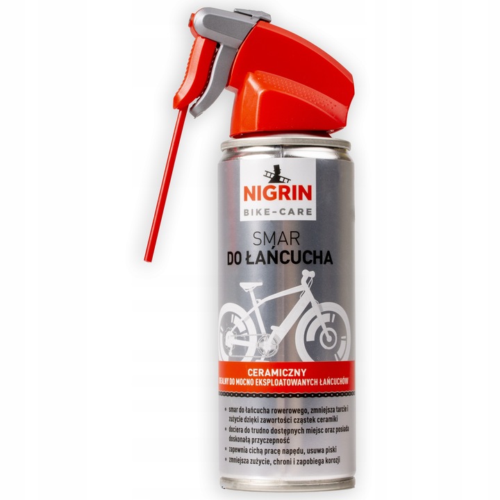 NIGRIN Smar Rowerowy Ceramiczny do Łańcuchów 200ml