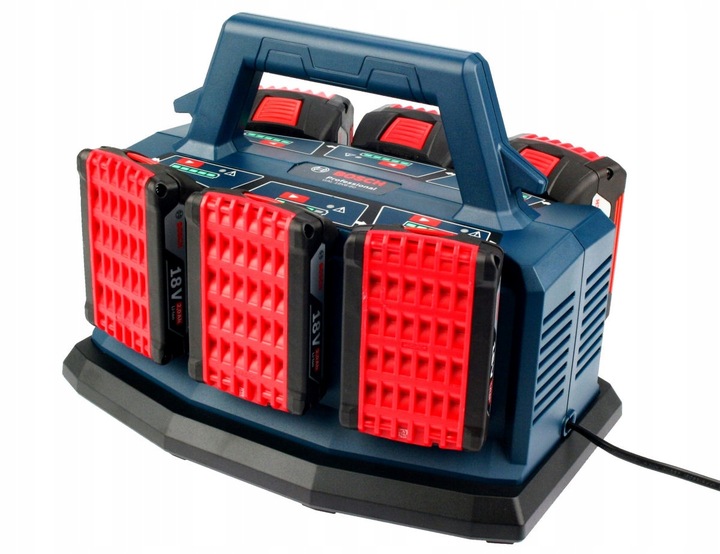 Ładowarka GAL 18V6-80 BOSCH 18V 6-stanowiskowa