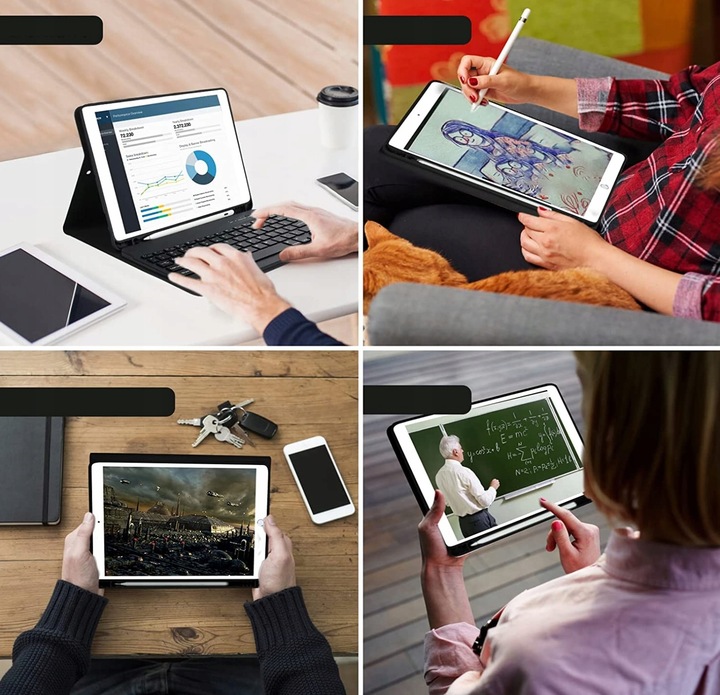 ETUI i KLAWIATURA do APPLE IPAD 10.2 9 GENERACJA