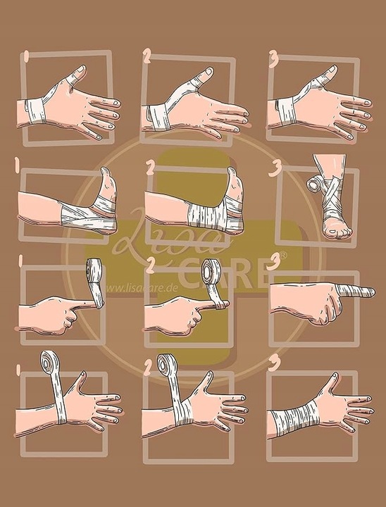 ZESTAW BANDAŻY SAMOPRZYLEPNYCH MIX KOLORÓW LUDZIE ZWIERZĘTA 7,5 CM x 4,5 M