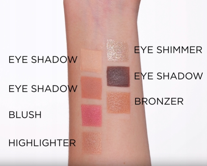 Eveline Cosmetics Wonder Match Paleta do makijażu oczu konturowania twarzy