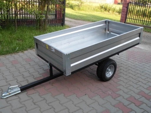 PRZYCZEPA PRZYCZEPKA Towarowa do quada ATV traktorka Wózek Stal-Met