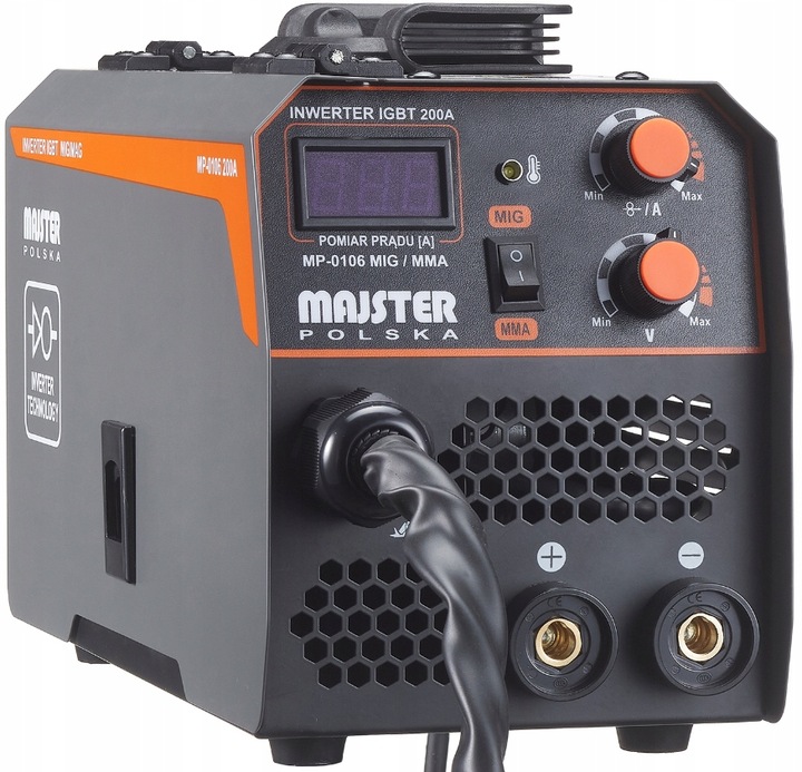 Spawarka MIG MAG FLUX MMA migomat 200A 2x DRUT