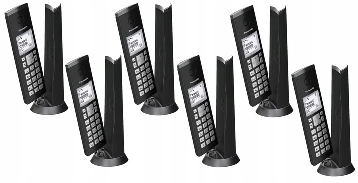 PANASONIC KX TGK 210 TELEFON DECT 6 SŁUCHAWEK