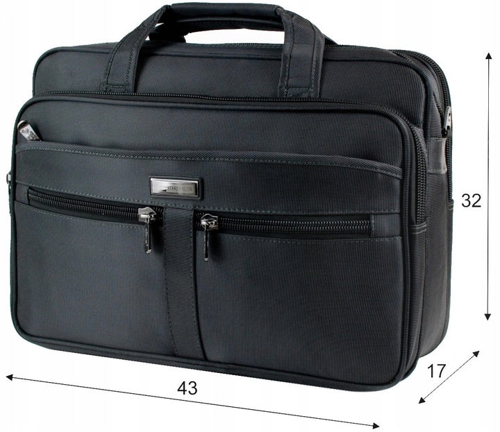 TORBA MĘSKA TECZKA na ramię na LAPTOP do PRACY