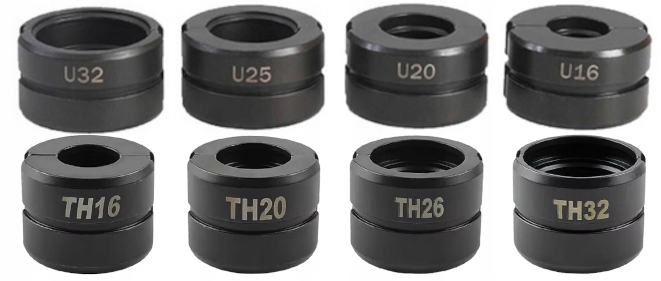 ZACISKARKA DO RUR PRASKA HYDRAULICZNA prasa OBROTOWA 8 MATRYC TH+U 10T