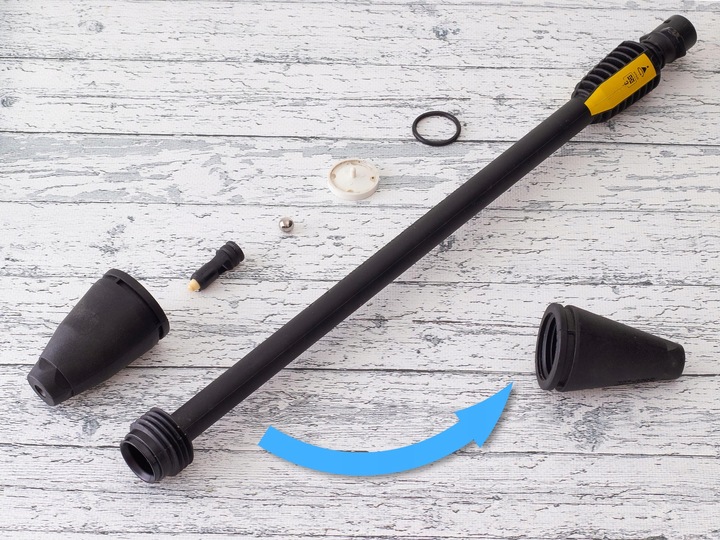 Zestaw naprawczy turbodyszy do Karcher K2 K3 K4 K5 dyszy rotacyjnej TURBO