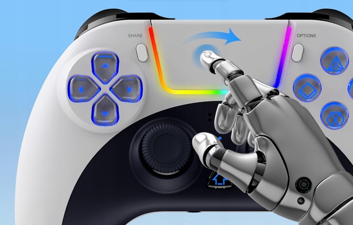 Kontroler Bezprzewodowy Gamepad Ipega PG-p4023b Touchpad Ps4 PC Ps3