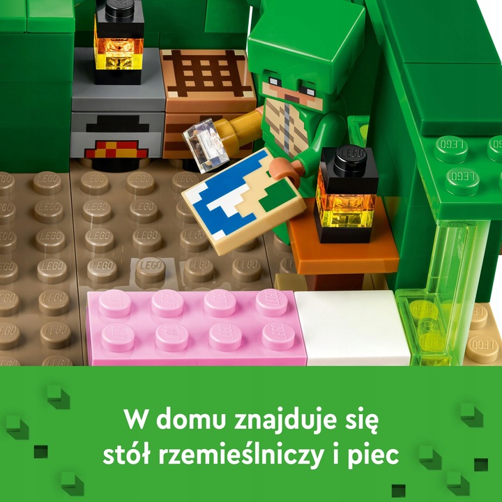 LEGO Minecraft Domek na plaży żółwi 21254