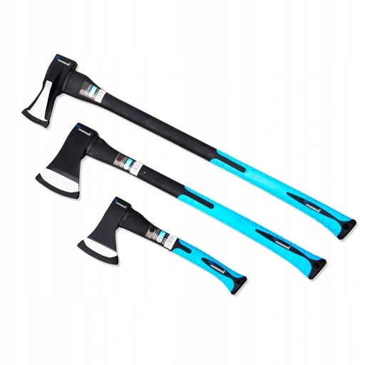 ZESTAW SIEKIER SIEKIERKA ROZŁUPUJĄCA TOPOREK 3szt