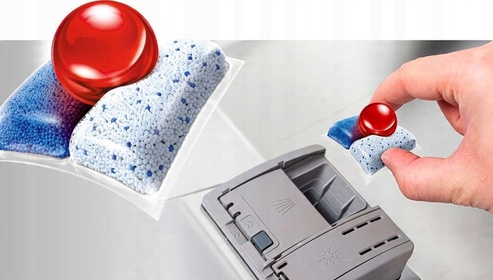 Kapsułki do zmywarek FINISH Allin1 Lemon 2 x 100 szt.