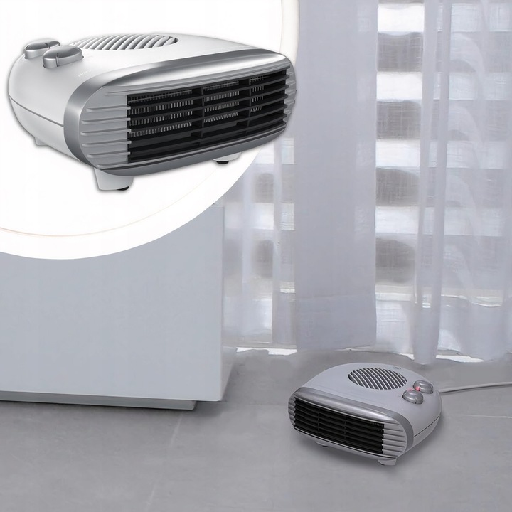 FARELKA MOCNY GRZEJNIK TERMOWENTYLATOR ELEKTRYCZNY STOJĄCY TERMOSTAT