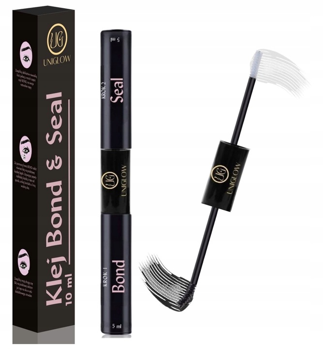 SEALER i BONDER klej do sztucznych rzęs 10ml Przedłużanie rzęs DIY