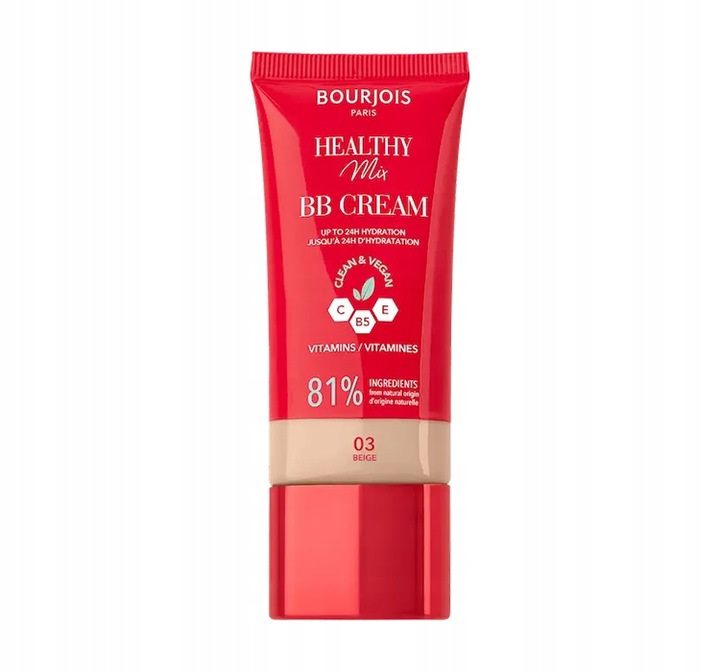 Bourjois Healthy Mix BB Cream Krem BB kryjąco - nawilżający - 03 Beige 30ml