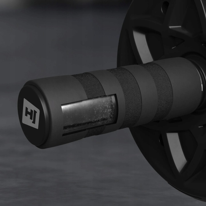 Kółko do ćwiczeń mięśni brzucha ab wheel z matą