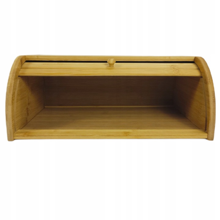 CHLEBAK bambusowy ROLL-TOP duży POJEMNIK na pieczywo EKO kuchnia