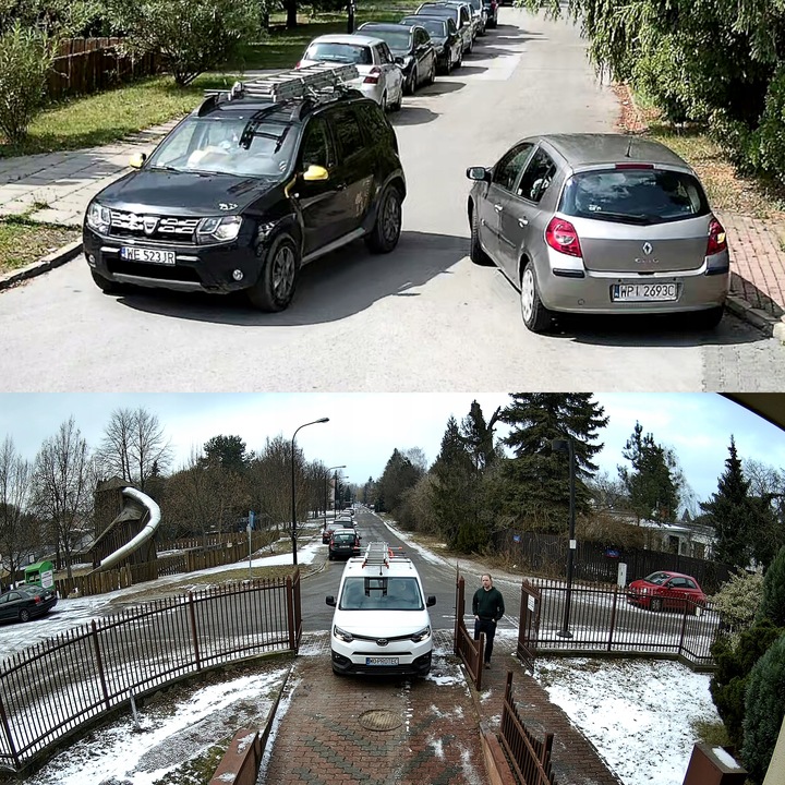 CYFROWY MONITORING 4 KAMERY TUBOWE IP 5MPX POE ZEWNĘTRZNE PODGLĄD ONLINE